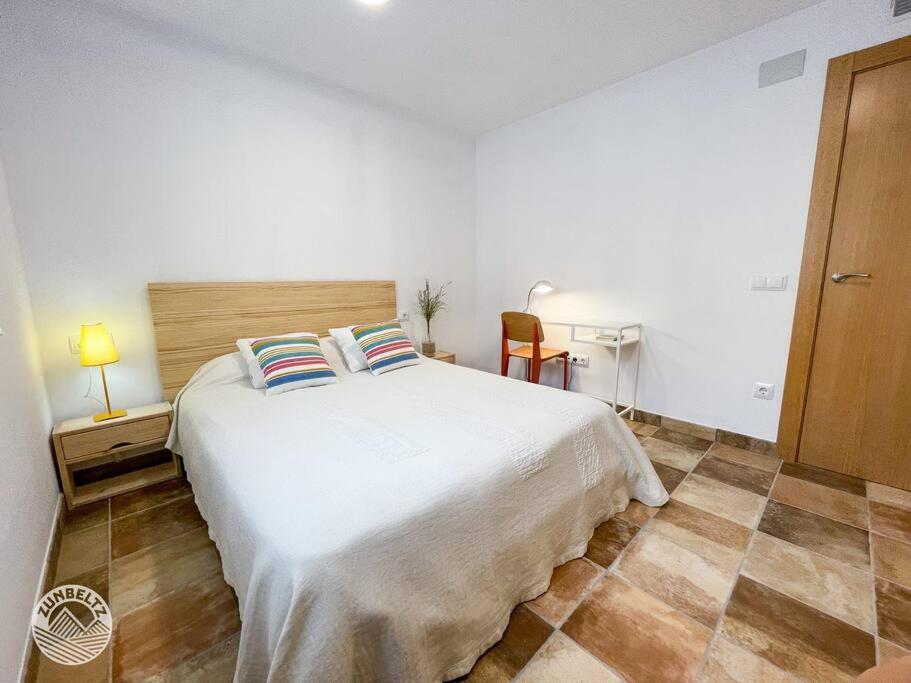 Casa Zunbeltz De 3 Habitaciones En Plena Montana Lezáun Exterior foto